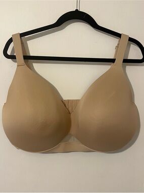 Cacique Lane Bryant Nude Lightly Lined Full Coverage Bra Plus Size 40I